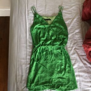 Green dress